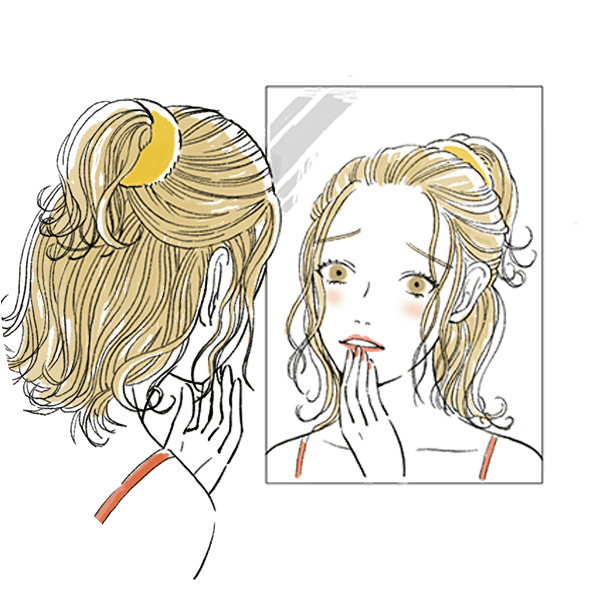 仕上がりに満足できない