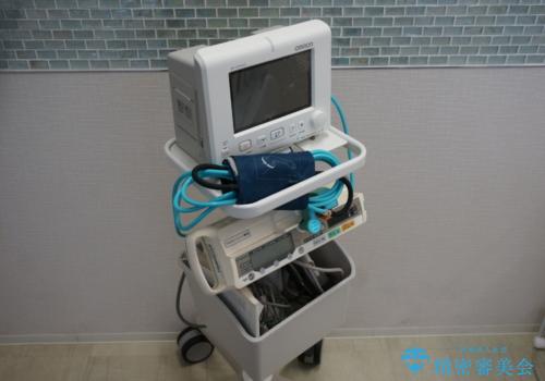 下あごの骨隆起が気になる。の治療中